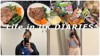 Life in UK diaries | Filipina-british Couple | Grocery day | Night shift | Nurse
