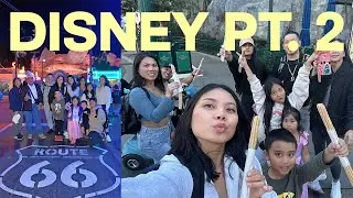 Disney 2025 Pt. 2 ( parade, Ariel ride, churros, Luigi's Rollickin' Roadsters..etc)