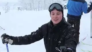 Тестирование лыжных гонок для людей с тройной ампутацией ног