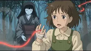 Mysterious Horror Cartoon - Lost in the Haunted Forest | Ghibli ASMR Style