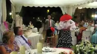 FLAMENCO NICE SURPRISE IN A WEDDING