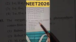 NCERT based NEET 2026 most important questions #neetgyanpath #neet #neetaspirants #aiims