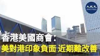香港美國商會（AmCham）代表團在華盛頓的年度訪問後表示，美國對香港的形象過於負面，預期兩地關係不會「很快」改善。| #香港大紀元新唐人聯合新聞頻道