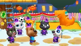 My Talking Tom friends cartoon gameplay part 195