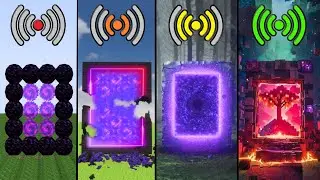 Портал в Нижний мир в Minecraft с использованием разных Wi-Fi выглядит примерно так: