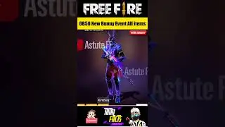 OB50 Update New Galactic Bunny Bundle Event 🫡 Free Fire