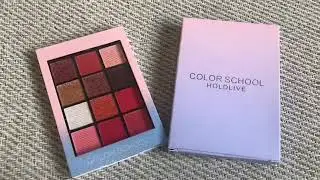 Hold Live color school eyeshadow palette (unboxing & swatches #01)! Bảng m&agrave;u mắt của holdlive