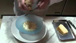David Bouley prepares a white truffle dish
