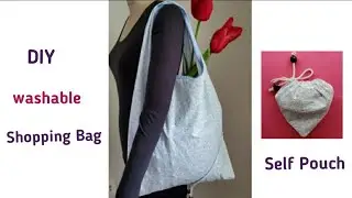 How to make a reusable shopping bag