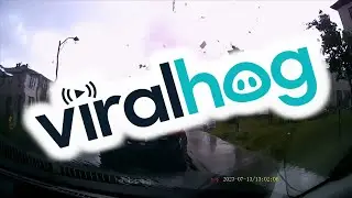 Dashcam Footage of Ottawa Tornado || ViralHog
