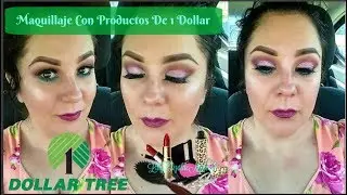 Maquillaje Completo Con Productos De 1 Dollar Makeup Tutorial with dollar tree products
