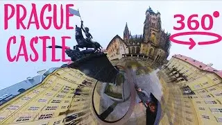 Largest Castle in the World- Prague: 360 video