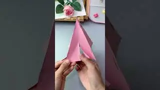 The mini tent made of paper is so interesting, with children
