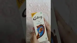 #unboxing #galaxychocolate #fruit'n'nut #love for chocolate &hearts;️🍫