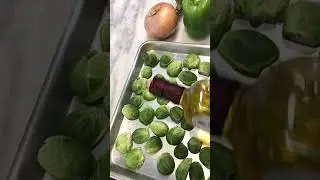 Weeknight Side Dish: Baked Brussel Sprouts ft. our Organic Pecan Oil