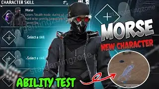 Morse Character Ability Test | After Ob52 Update New Character Skill/Power Kya Hai | Morse Character