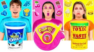 Food of The Same Colors Challenge | Edible Battle by TaTaRa Challenge