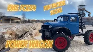 FMS FCX24 Power Wagon Gets a FUN FACTOR Score! You’re gonna wanna see this!