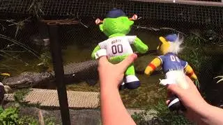 Rangers Captain and Orbit Go to the L.A. Zoo