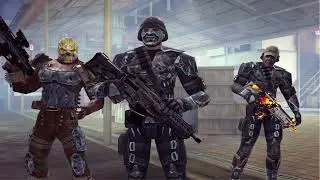 Modern Combat 5 Team battle, Grinder gameplay (streets map)