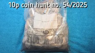 🤣 Profitable coin hunt - 10p coin hunt no. 54/2025 for alphabet letters
