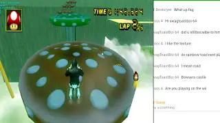 Mario kart wii TAS Live