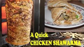 Quick Chicken Shawarma : Roadside