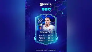 Bennacer RTTK SBC Card Coming Stats Predicted - FIFA 23