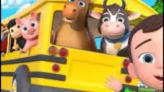 📌 The Wheels on the Bus 🚌🎵 | Cute Babies Enjoy Action Song Fun 🧸 | Baby Bubbles