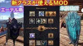 Shield Strengthening! Mercenary Class Skill Explanation (MOD Use)
