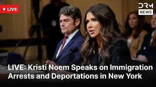 LIVE: Kristi Noem Addresses Media on Federal Immigration Operations | DRM News | AC1F