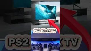 🎮 ЗАПУСТИЛ PS2 НА 8К ТЕЛЕВИЗОРЕ #ps2 #shorts #8k