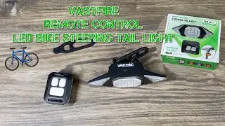 VastFire Remote Control LED Bike Tail Light : Steering Lights : Bike Tail Light with Turn Signals