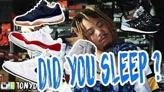 Cherry 11 Lows , Navy Gum 11 Lows , NEW Yeezy 750 , Metallic Navy 1s DID YOU SLEEP ?