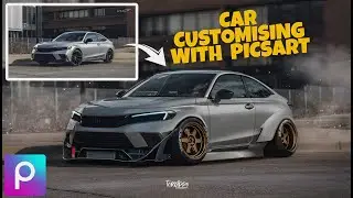 CAR CUSTOMISING WITH PICSART | PHOTO MANIPULATION WITH PICSART