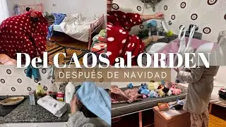 Del CAOS al ORDEN | limpia conmigo después de NAVIDAD 🎄 