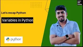 #1 - Variables in Python | Python for Beginners | Learn with Pratap