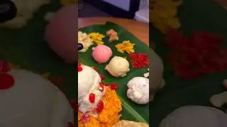 Icecream sadhya 👌🤤#trendingshorts #viralshort #Onam #shots
