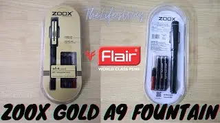 ZOOX ink-it Gold A9 Fountain Pen (INR 125) - Fountain Pen Review
