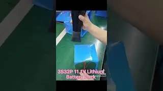 CustomizedRechargeable 18650 3s32p 11.1v80Ah Lithium ion Battery Pack #18650battery #lithiumbattery