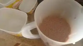 Sorvete de chocolate caseiro