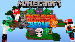 Minecraft Minipeli: Super Craft Bros: Brawl