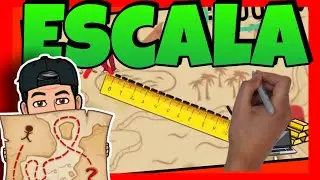 🏴&zwj;☠️ La ESCALA MAPAS y PLANOS 🏴&zwj;☠️ [ para NI&Ntilde;OS de PRIMARIA ]
