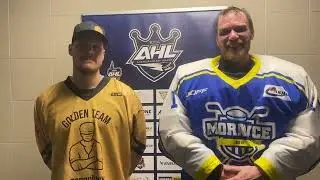 ROZHOVORY po z&aacute;pase GOLDEN TEAM TOPOĽČANY vs AHC ZLAT&Eacute; MORAVCE 7: 2