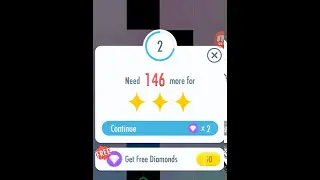 Piano tiles 2 gameplay with weird background music