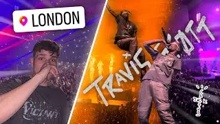 NEXT LEVEL💀 TRAVIS SCOTT LIVE🌵🏜 + LONDON VLOG🇬🇧 (front row) | Jan