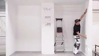 Монтаж панелей из полиуретана orac decor