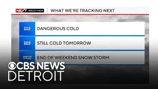 Extreme cold on Friday, watching forecast for Sunday