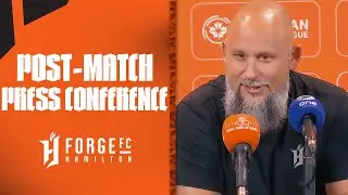 Bobby Smyrniotis | Post-Match Press Conference | Forge FC vs. York United FC | September 28, 2024
