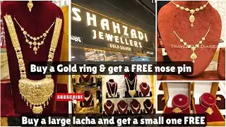 Dhamakaoffer on Gold Jewelleries || free nose pin and Lacha || Shahzadi Jewellers #hyderabad #viral